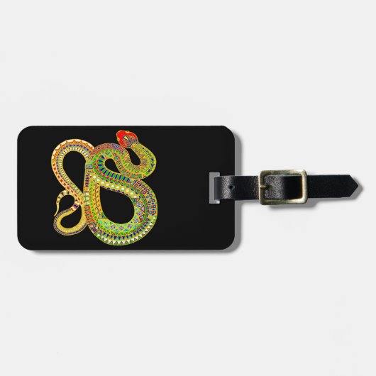 Südwestwüste Rattler Gepäckanhänger (Vorderseite horizontal)