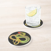 Südwestwüste Rattler Getränkeuntersetzer (Seite)