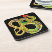 Südwestwüste Rattler Getränkeuntersetzer (Linke Seite)