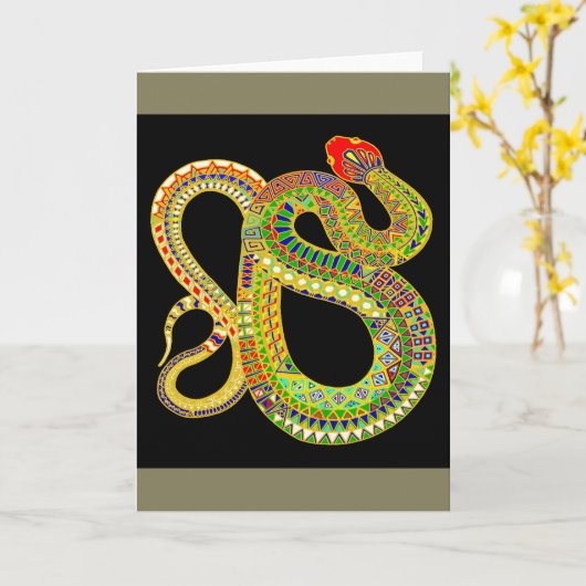 Südwestwüste Rattler Karte (Gelbe Blume)