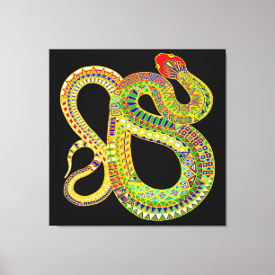 Südwestwüste Rattler Leinwanddruck