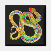 Südwestwüste Rattler Magnet (Vorne)