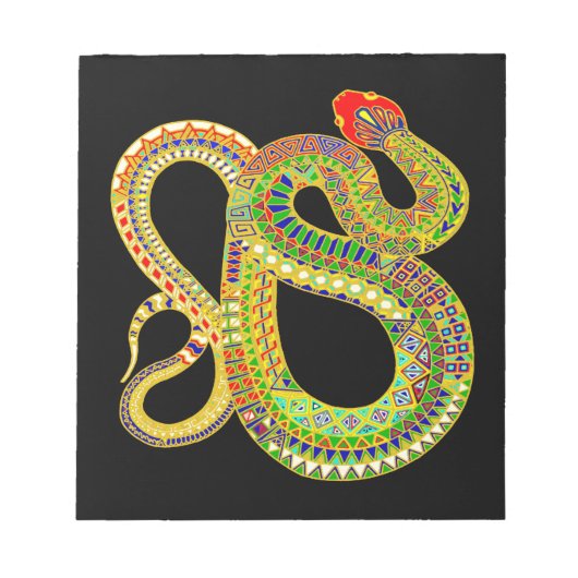 Südwestwüste Rattler Notizblock (Vorderseite)