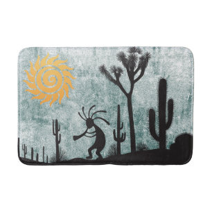 Südwestwüste Sun Kokopelli Badematte