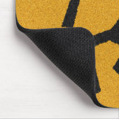 Südwestwüste Sunset Kokopelli Mousepad (Ecke)