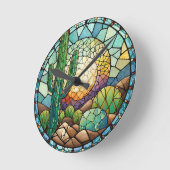 Südwestwüste Wüstenuhr, 8" Rundbündel Runde Wanduhr (Winkel)