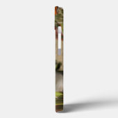 Südwestwüsten-Sonnenaufgang-abstrakte Kunst Case-Mate iPhone Hülle (Rückseite / Links)