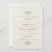 Südwestwüstenhochzeit Einladung (Vorderseite)