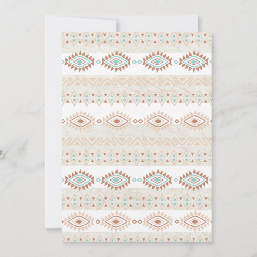 Südwestwüstenhochzeit Einladung (Rückseite)