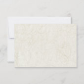 Südwestwüstenhochzeit RSVP Karte (Rückseite)