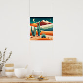 Südwestwüstenmonde Poster (Küche)