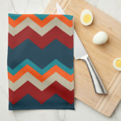 SüdwestZickzack Geschirrtuch (Viertel Falte)