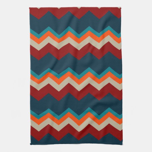 SüdwestZickzack Geschirrtuch (Vertikal)