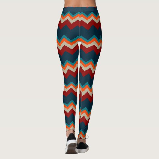 SüdwestZickzack Leggings (Rückseite)