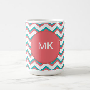 SüdwestZickzack Muster Kaffeetasse