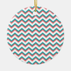 SüdwestZickzack Muster Keramik Ornament