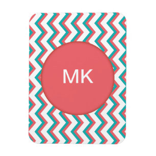 SüdwestZickzack Muster Magnet