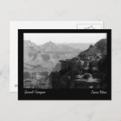 Südwind des Grand Canyon Postkarte (Vorne/Hinten)