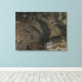 Südzentralrussland Leinwanddruck (Insitu (Holzboden))