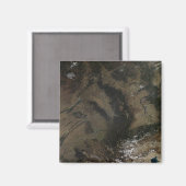 Südzentralrussland Magnet (Vorderseite/Rückseite)