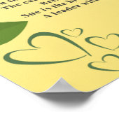 "Sue"-Gedicht Poster (Ecke)