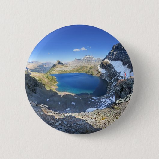 Sue Lake Overlook - Glacier Nationalpark Button (Vorderseite)