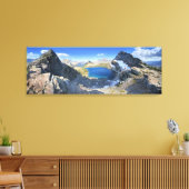 Sue Lake Overlook - Glacier Nationalpark Leinwanddruck (Insitu (Wohnzimmer))