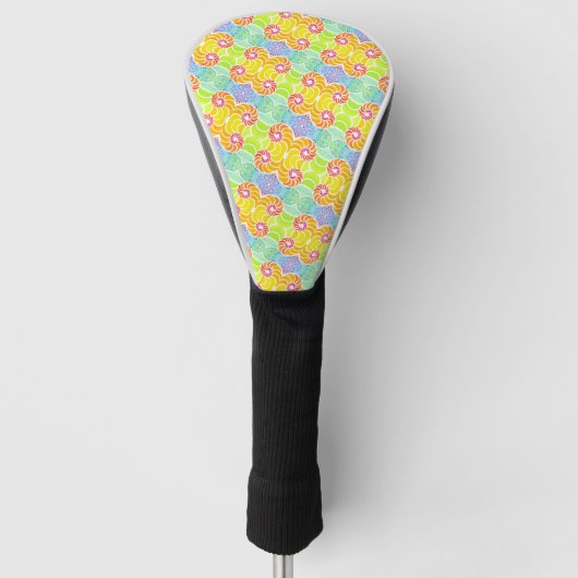 Sue Mosaic Golf Club Cover Headcover (Vorderseite)