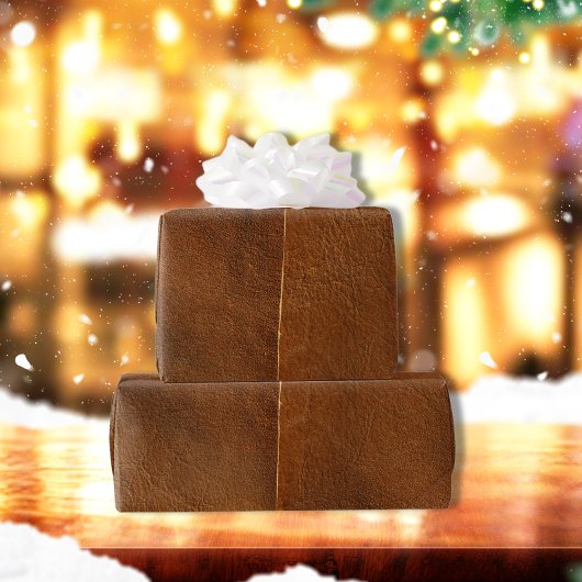 Süede Mix Imitate Leather Geschenkpapier