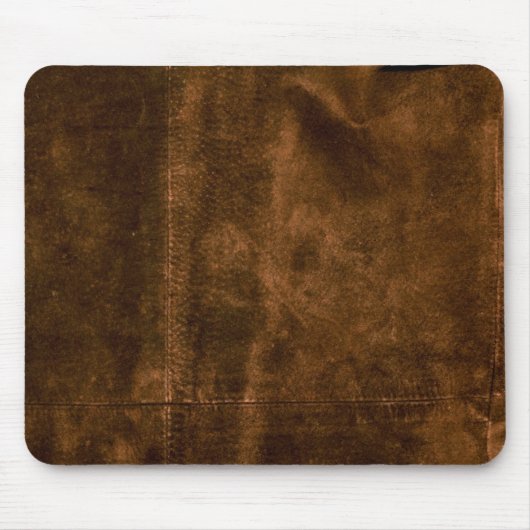 Süede Seam Look of Leather Mousepad (Vorne)