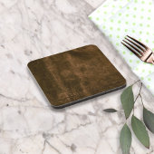 Süede Seam Look of Leather Untersetzer