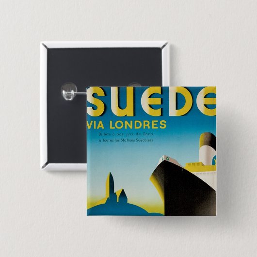 Süede via Londres Button (Vorne & Hinten)