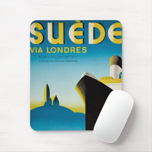 Süede via Londres Mousepad (Mit Mouse)