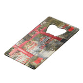 Suehiro Ogami Shrine (Fortune Frog Shrine) Geldbeutel Flaschenöffner (Vorderseite Schrägansicht)