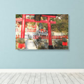 Suehiro Ogami Shrine (Fortune Frog Shrine) Leinwanddruck (Insitu (Holzboden))