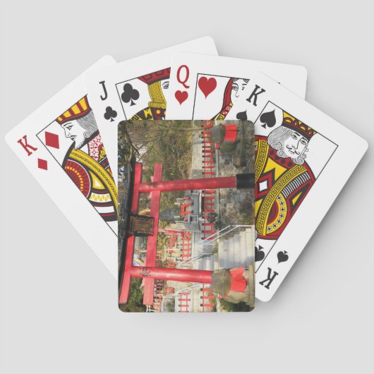 Suehiro Ogami Shrine (Fortune Frog Shrine) Spielkarten (Rückseite)