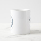 Sueña en Grande ✨ | Silver Moon Design Jumbo-Tasse (Vorderseite)