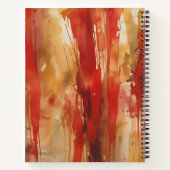 Sueño de Fuego y Plata Notizblock (Rückseite)