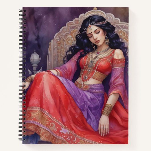 Sueño de Maharani Notizblock (Vorderseite)