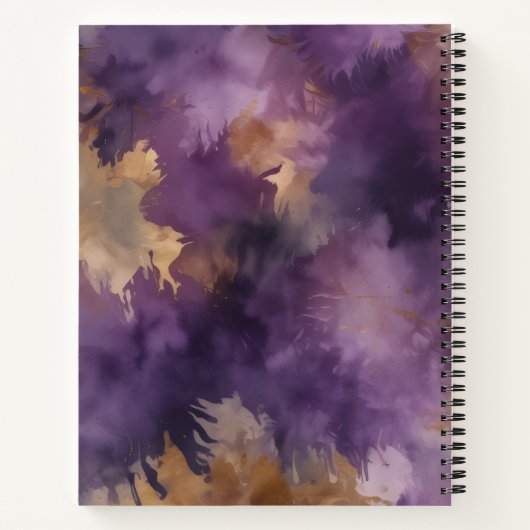 Sueños de Lavanda Notizblock (Rückseite)