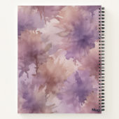 Sueños Púrpuras Notizblock (Rückseite)