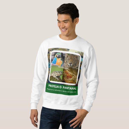Suéter Básico Masculino Pantanal Sweatshirt (Vorne ganz)