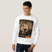 Suéter Básico Masculino Via Pantanal Onça Sweatshirt (Vorne ganz)