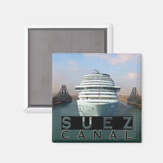 Suez Canal Magnet (Vorderseite/Rückseite)