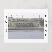 Suez Canal Postcard Postkarte (Vorderseite)