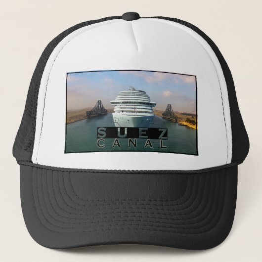 Suez Canal Truckerkappe (Vorderseite)