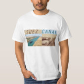 Suez Kanal alt & neu T-Shirt (Vorderseite)