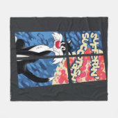 "Sufferin' Succotash" SYLVESTER™-Fenster Fleecedecke (Vorderseite (Horizontal))