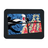 "Sufferin' Succotash" SYLVESTER™-Fenster Magnet (Horizontal)