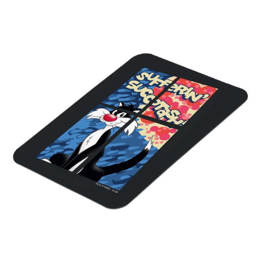 "Sufferin' Succotash" SYLVESTER™-Fenster Magnet (Linke Seite)